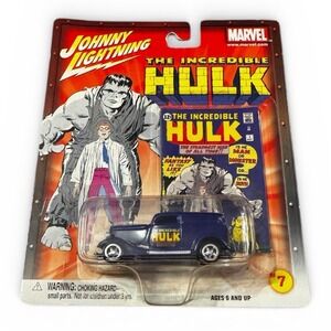 Johnny Lightning Marvel Incredible Hulk '33 Ford Delivery Die Cast Car